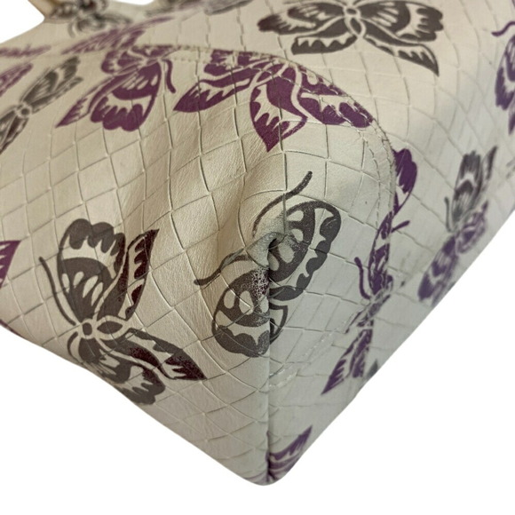 BOTTEGA VENETA Intreccio Mirage Butterfly Tote Shoulder Bag, Multicolor, Wome... - Picture 4 of 12